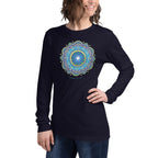 FLOWER OF LIFE - Long Sleeve Tee for Women