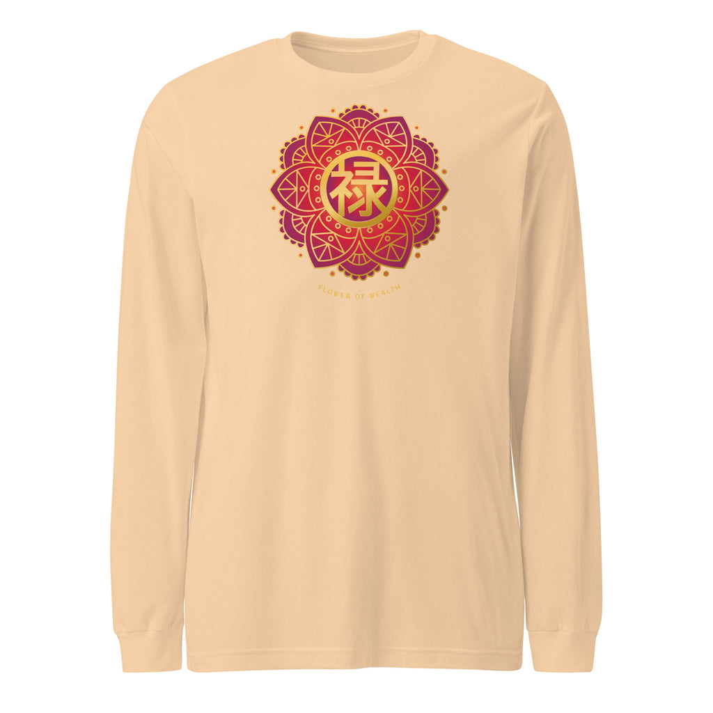 FLOWER OF WEALTH with long sleeves
