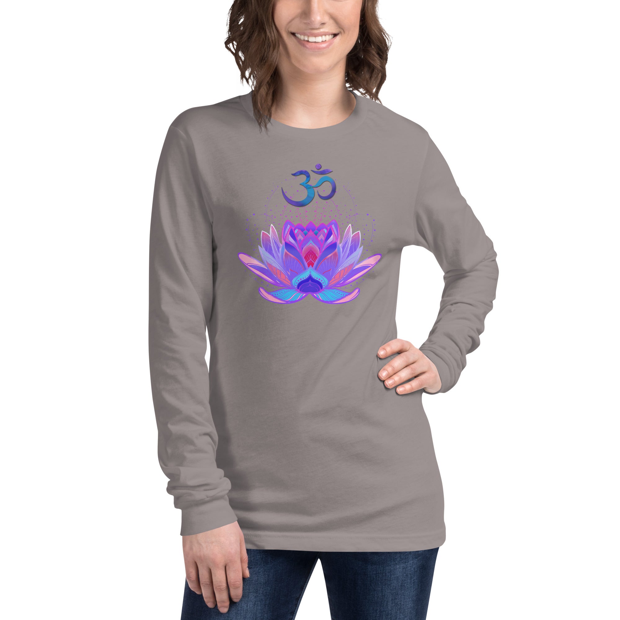 OM Lotus Long Sleeve Tee