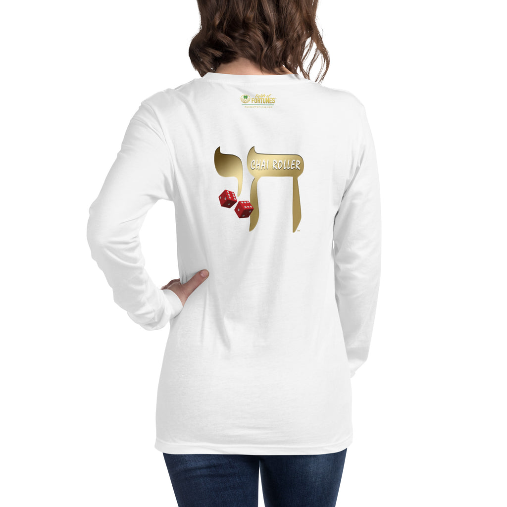 CHAI ROLLER Unisex Long Sleeve Tee (2 sided)