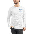 MAZEL FLUSH WITH LUCK Unisex Long Sleeve Tee (2 sides)