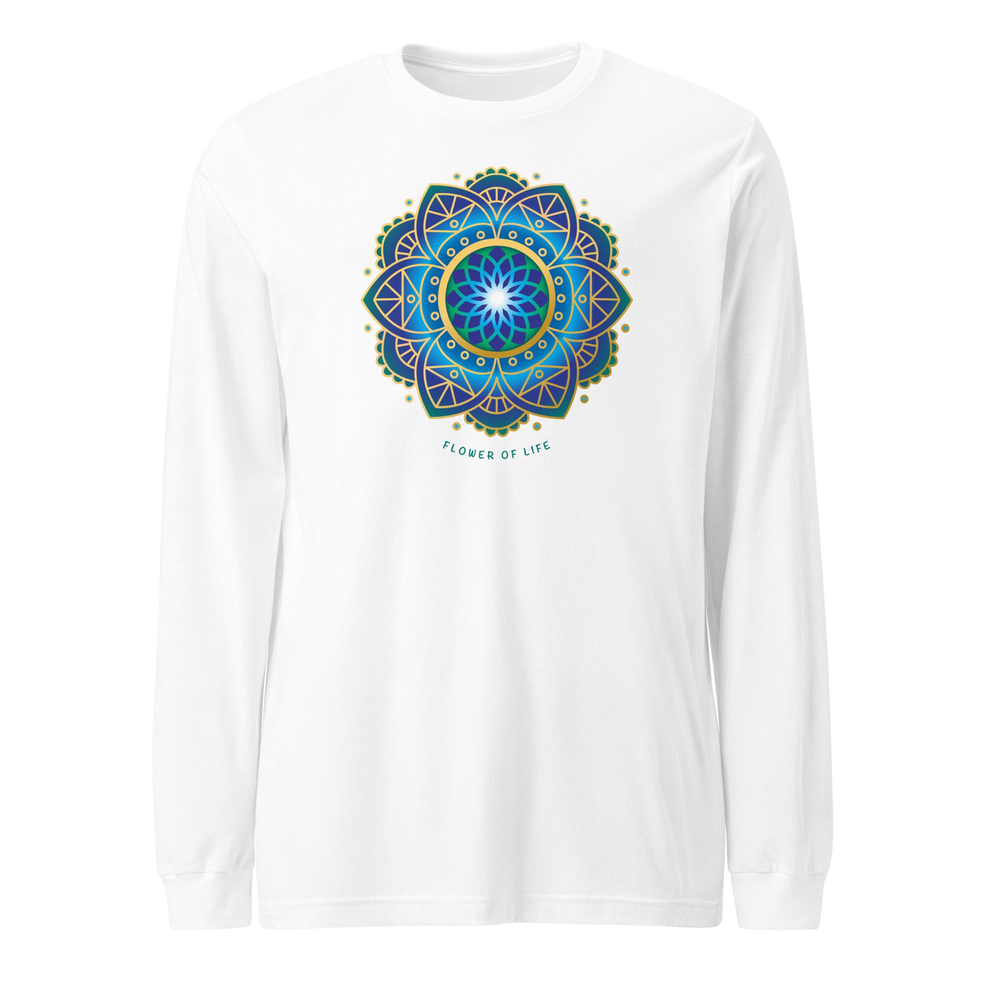 FLOWER OF LIFE - Long Sleeve Tee for Women