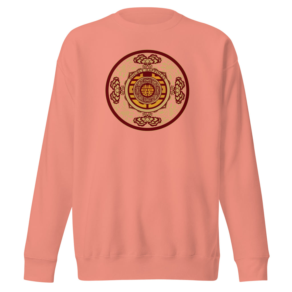DOUBLE HAPPINESS - Premium Unisex Fleece Pullover