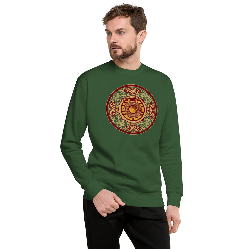 DOUBLE HAPPINESS - Premium Unisex Fleece Pullover