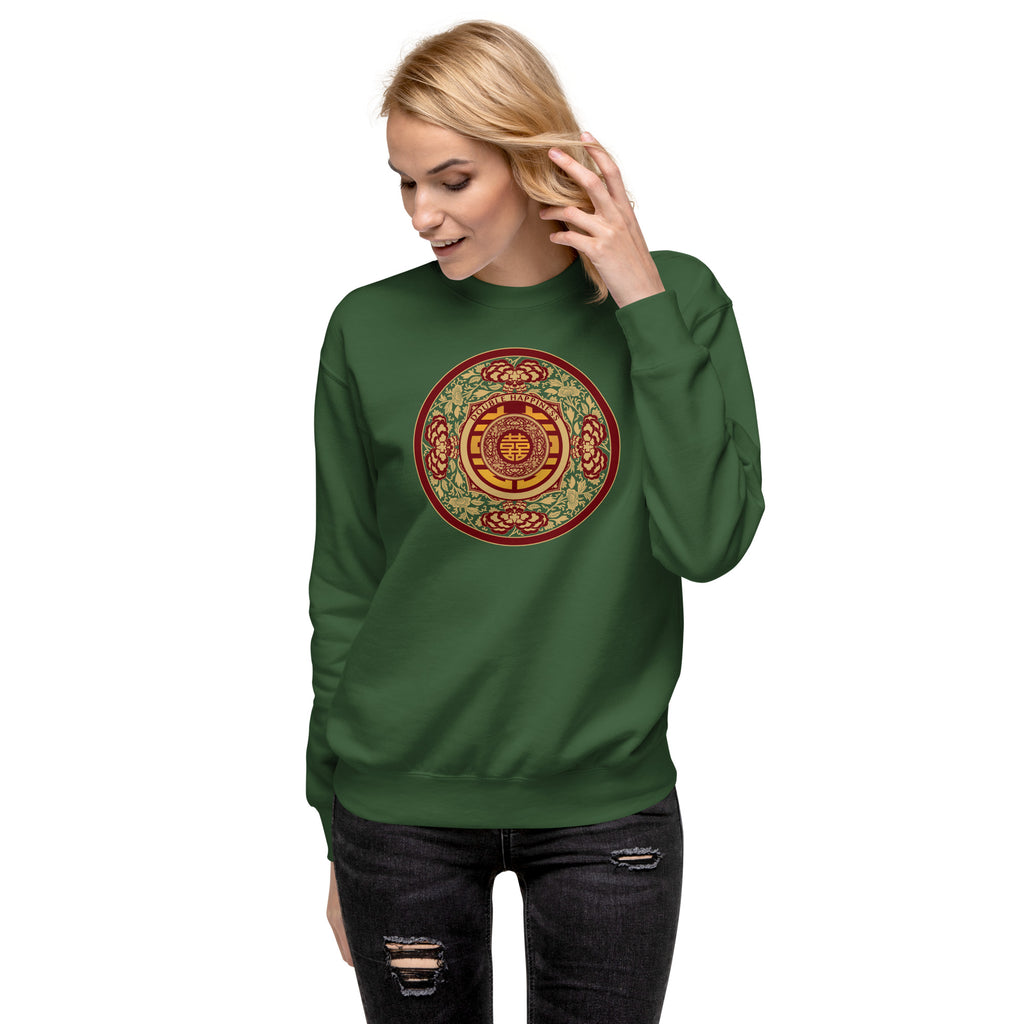 DOUBLE HAPPINESS - Premium Unisex Fleece Pullover
