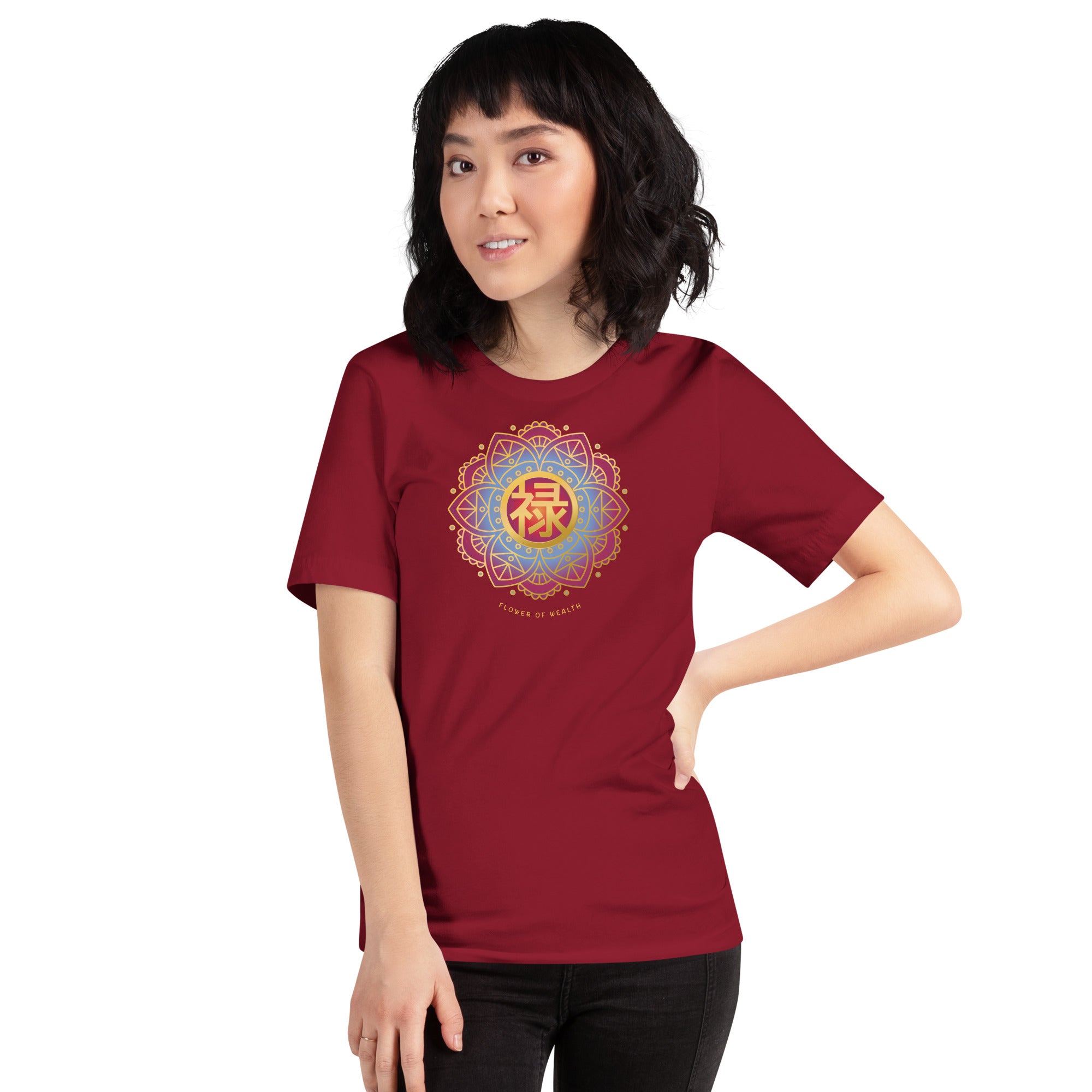 FLOWER OF WEALTH Women's Tee