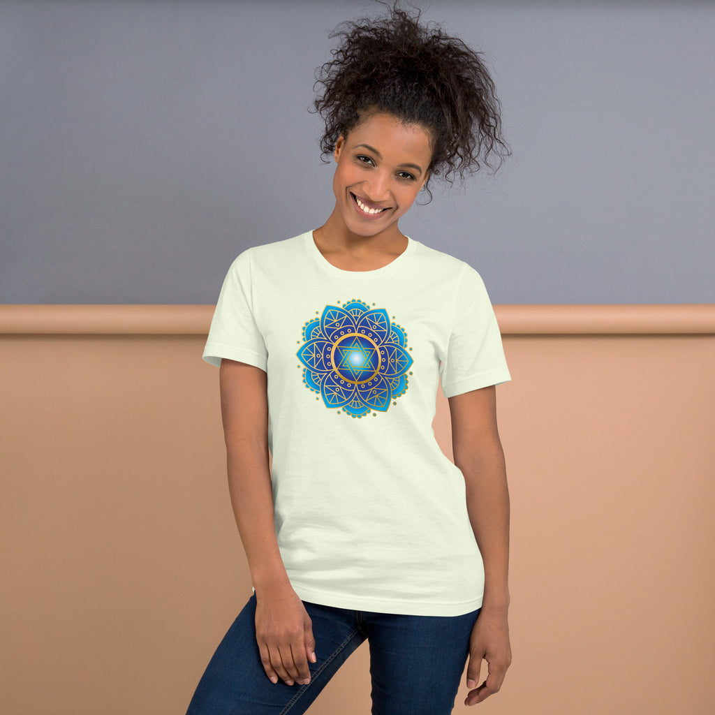 STAR OF DAVID FLOWER - Short Sleeve for Women