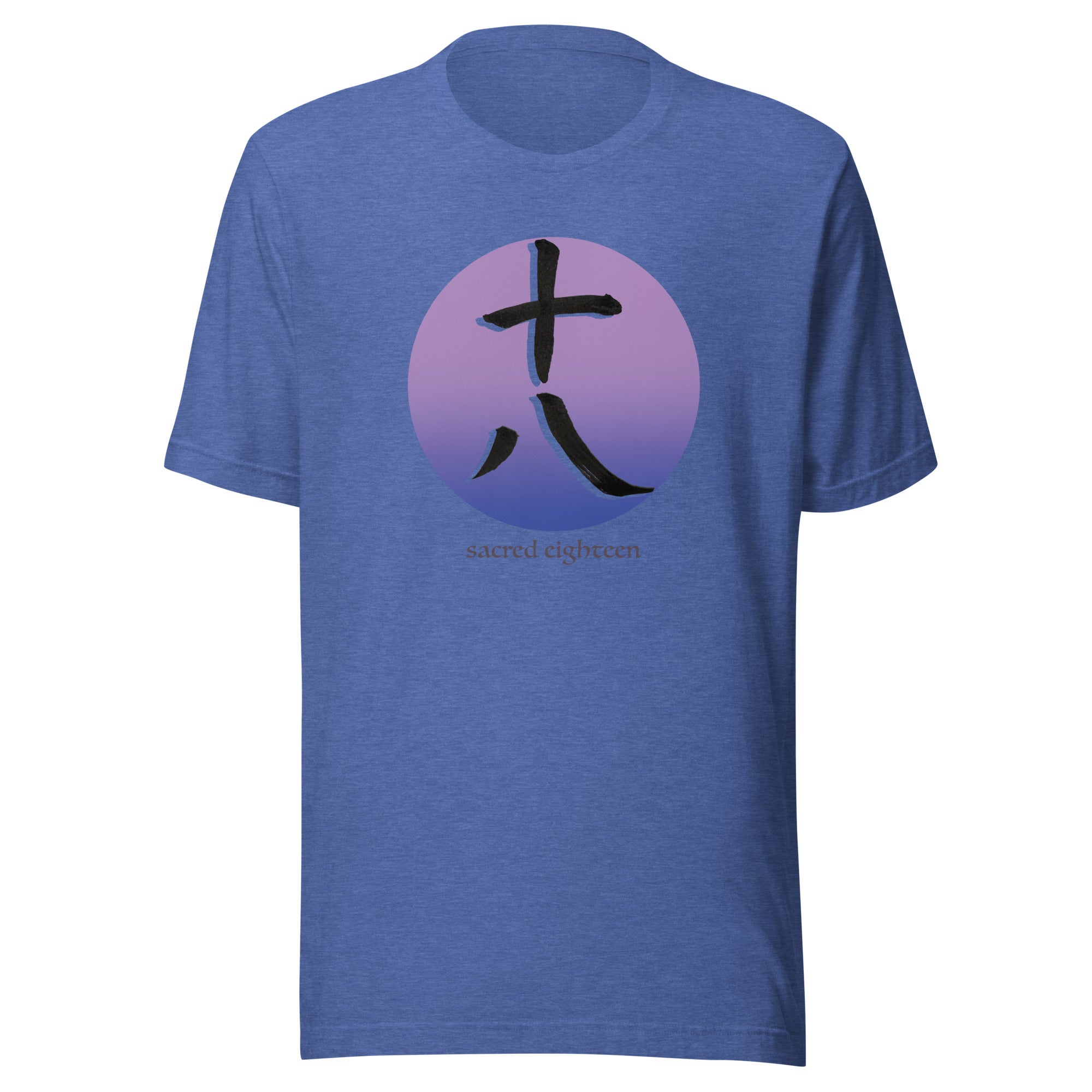 SACRED LUCKY ASIAN NUMBER EIGHtEEN Unisex Tee