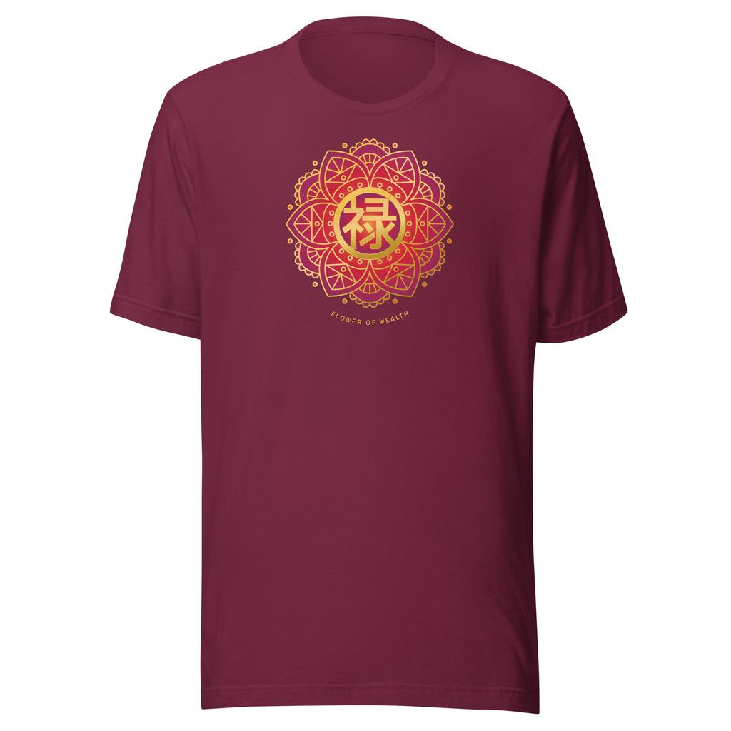 FLOWER OF WEALTH Lucky Woman's Tee
