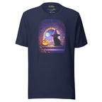 Wizard Kitten on All Hallows Eve - Unisex Tee