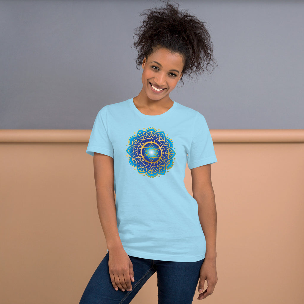 STAR OF DAVID FLOWER - Short Sleeve for Women