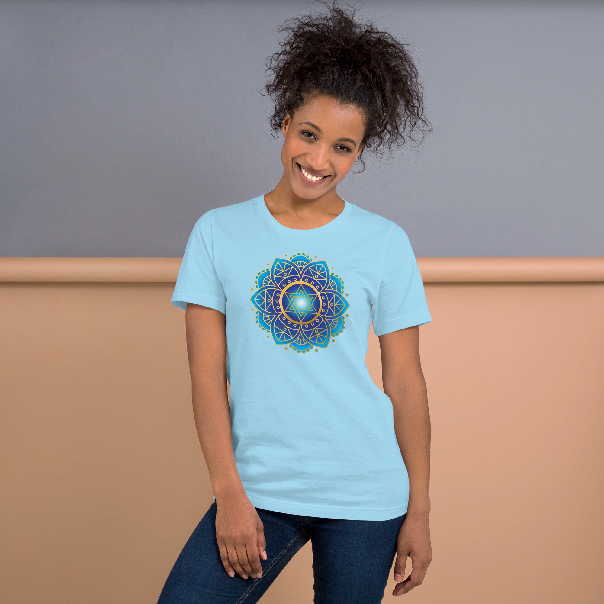 STAR OF DAVID FLOWER - Short Sleeve for Women