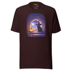 Wizard Kitten on All Hallows Eve - Unisex Tee