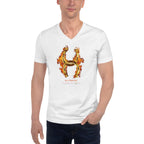 AMERICAN LUCK Unisex V-Neck