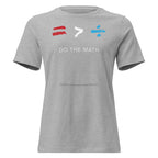 DO THE MATH Relaxed Tee for Women