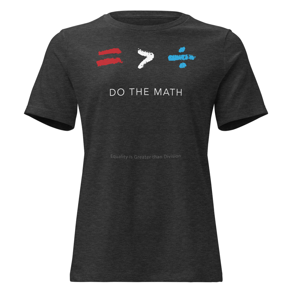 DO THE MATH Relaxed Tee for Women
