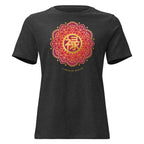FLOWER OF WEALTH - Relaxed Tee for Women