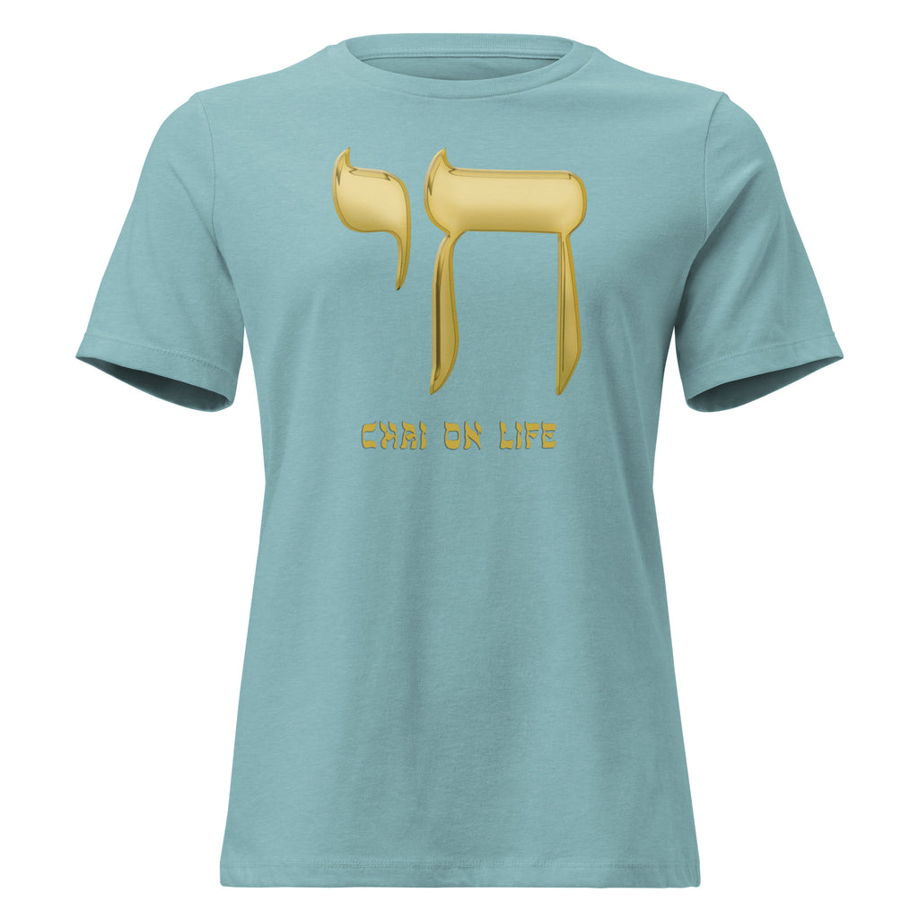 CHAI ON LIFE Relaxed Tee for Women