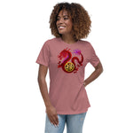 DRAGON OF WEALTH Women's Relaxed Tee