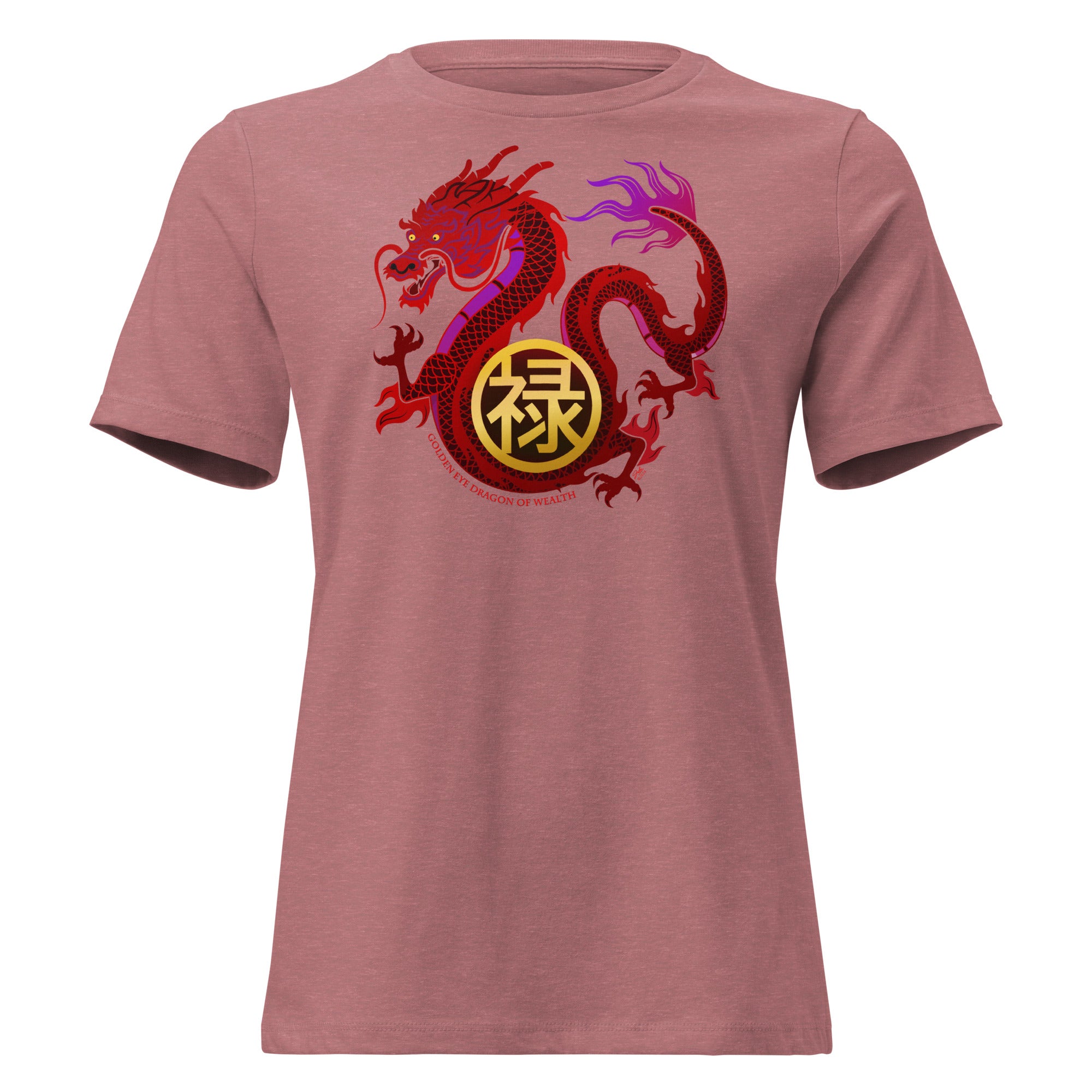 DRAGON OF WEALTH Women's Relaxed Tee