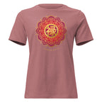 FLOWER OF WEALTH - Relaxed Tee for Women