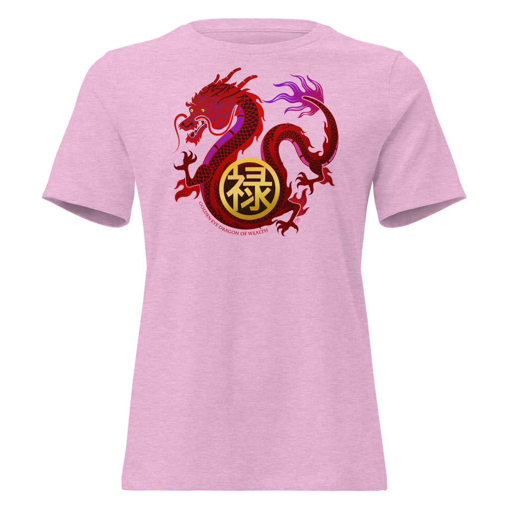 DRAGON OF WEALTH Women's Relaxed Tee