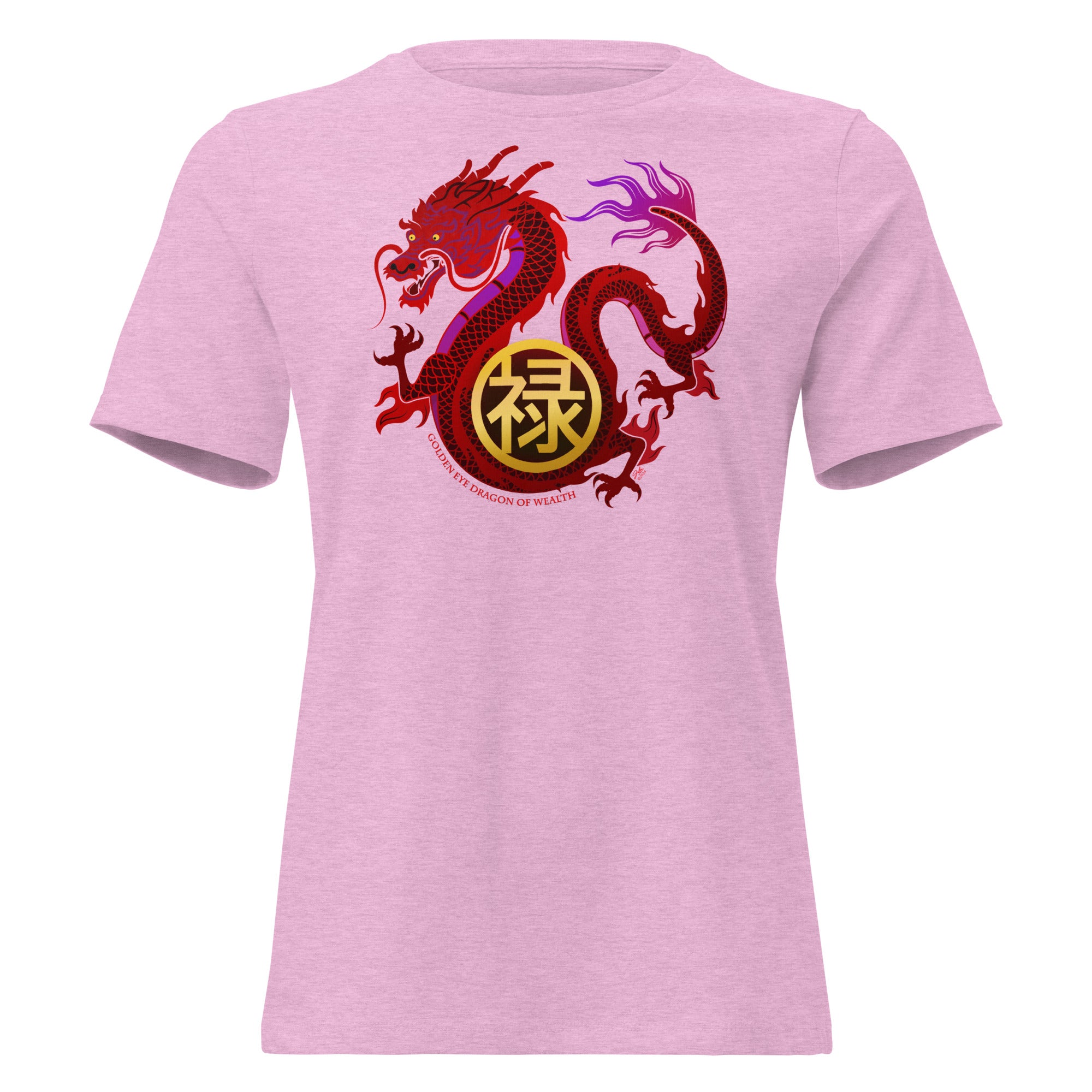 DRAGON OF WEALTH Women's Relaxed Tee