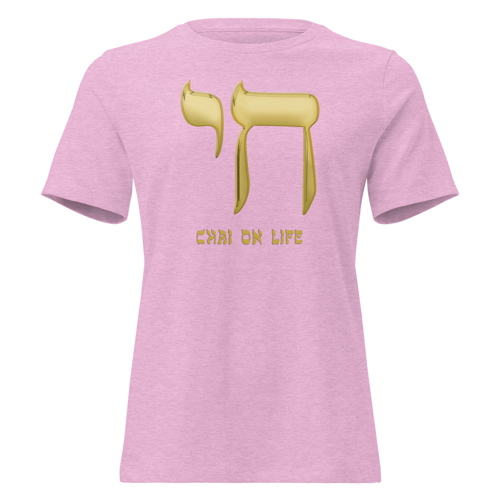 CHAI ON LIFE Relaxed Tee for Women