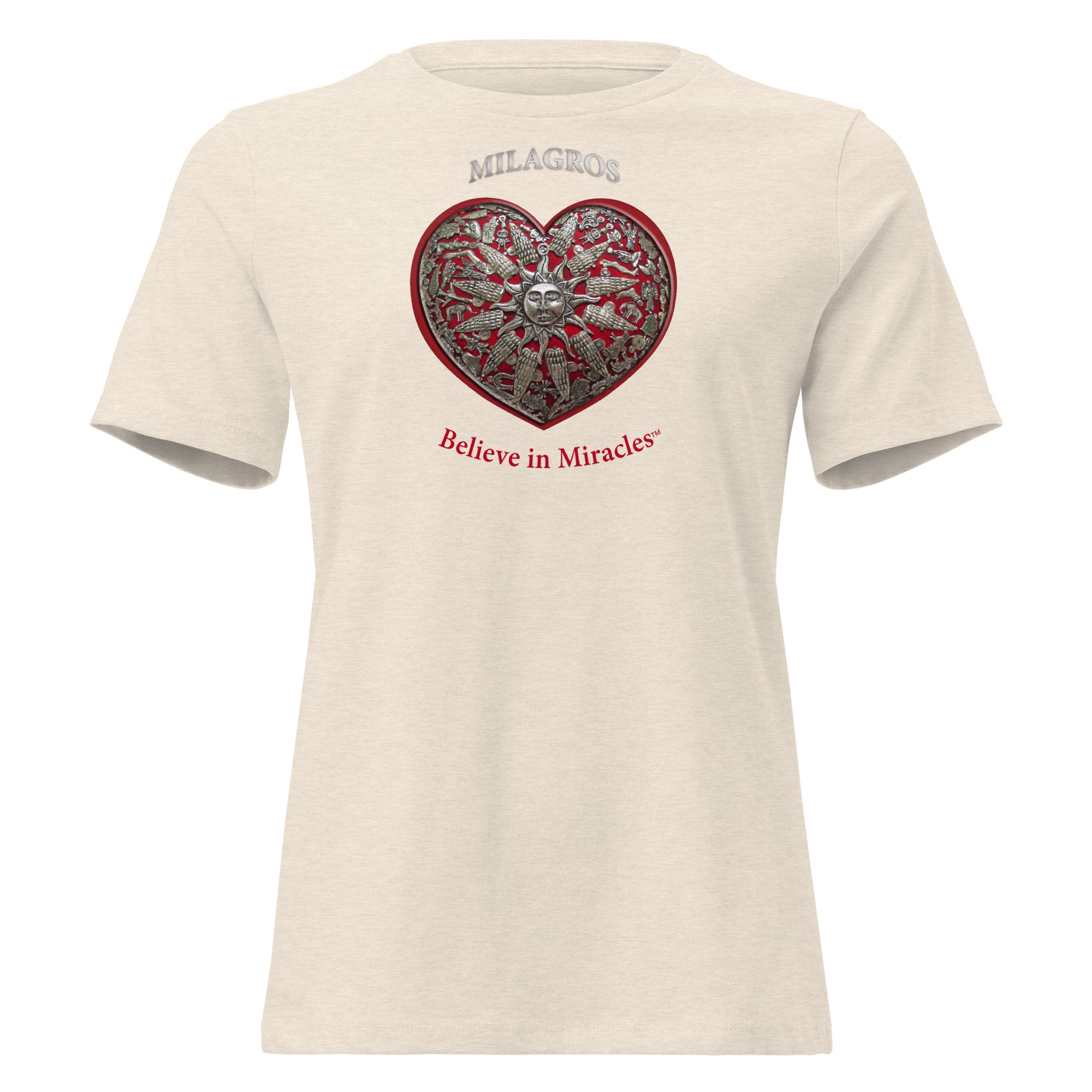 MILAGROS-Believe in Miracles relaxed Tee for Women