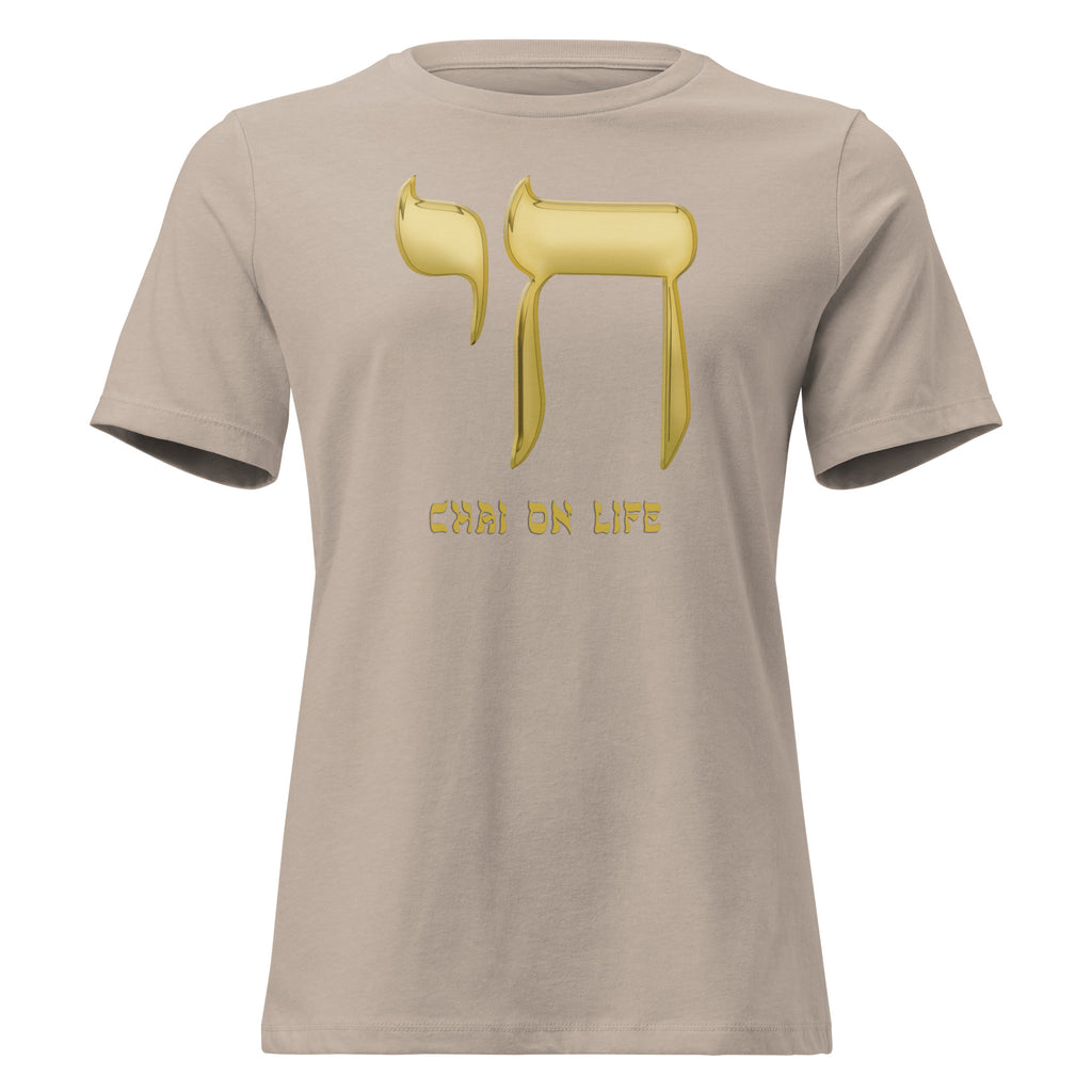 CHAI ON LIFE Relaxed Tee for Women