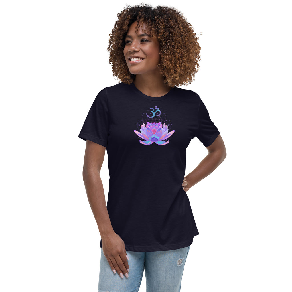 OM LOTUS Women's Relaxed Tee