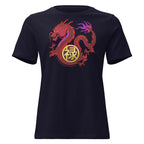 DRAGON OF WEALTH Women's Relaxed Tee