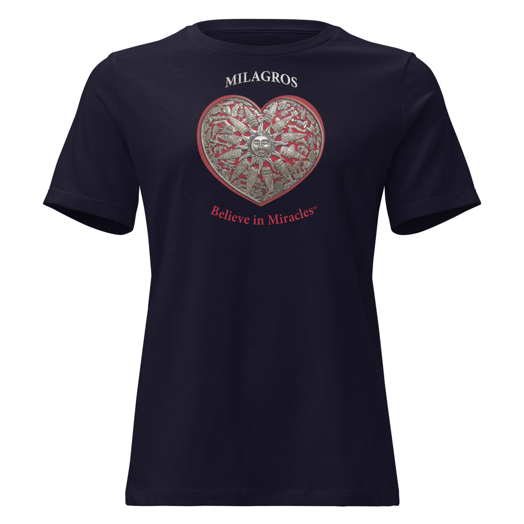 MILAGROS-Believe in Miracles relaxed Tee for Women