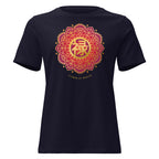FLOWER OF WEALTH - Relaxed Tee for Women