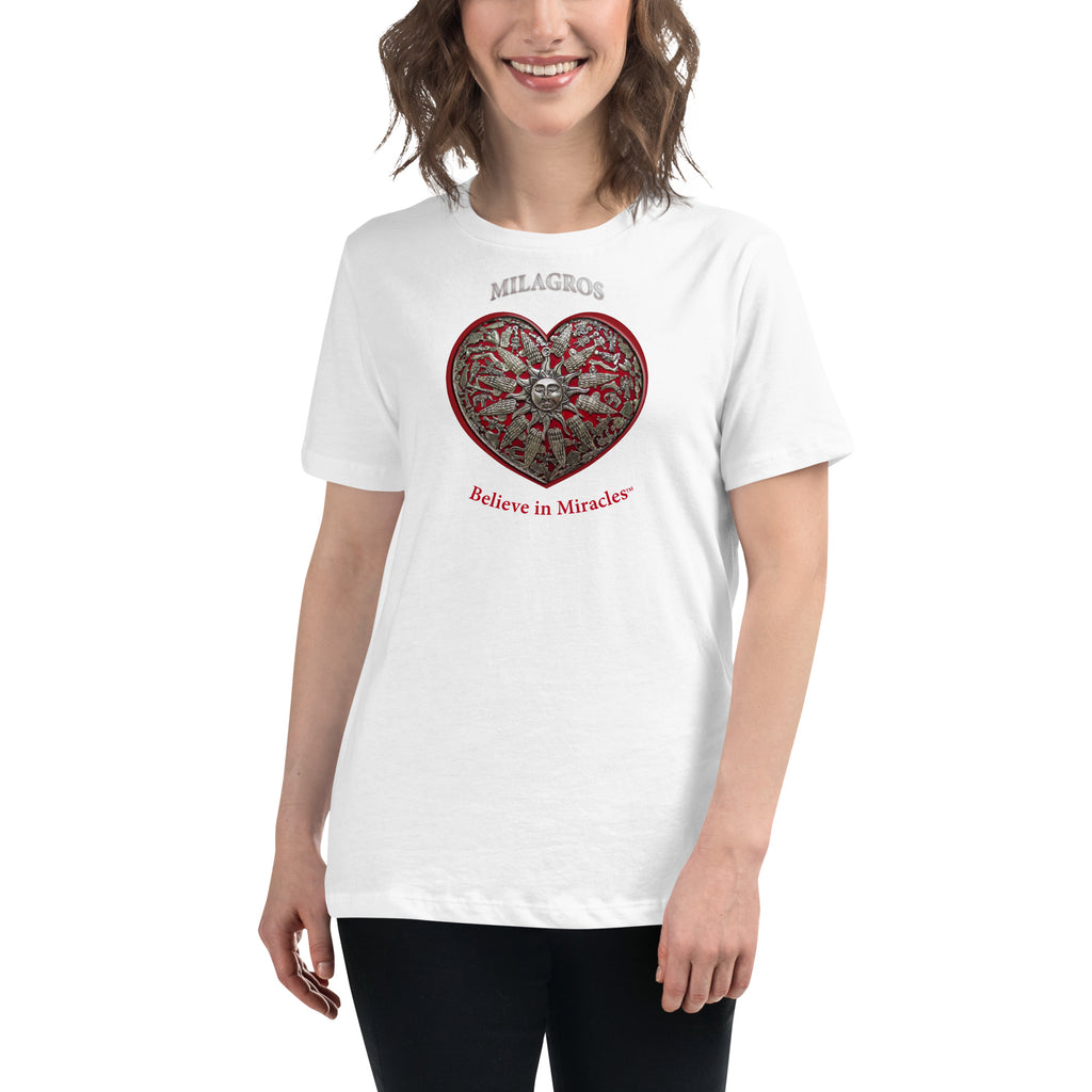 MILAGROS-Believe in Miracles relaxed Tee for Women