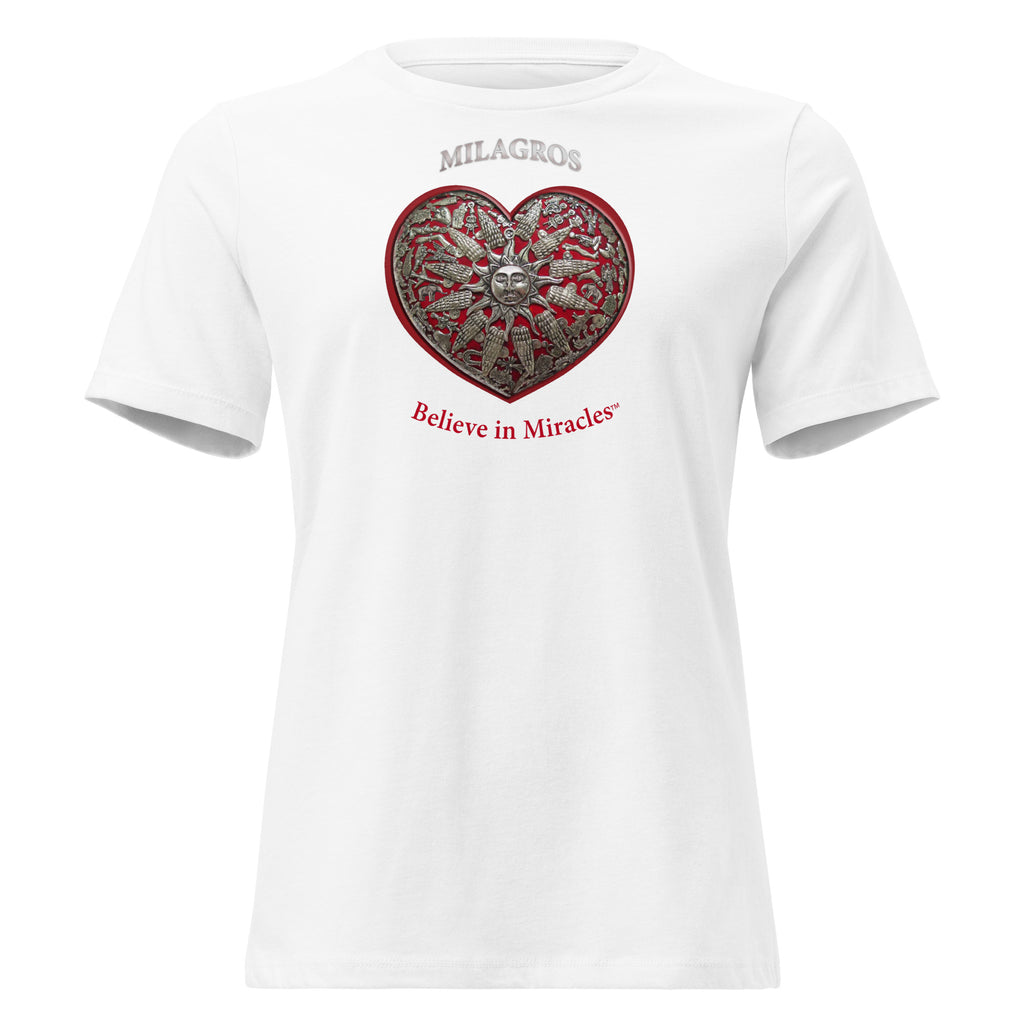 MILAGROS-Believe in Miracles relaxed Tee for Women