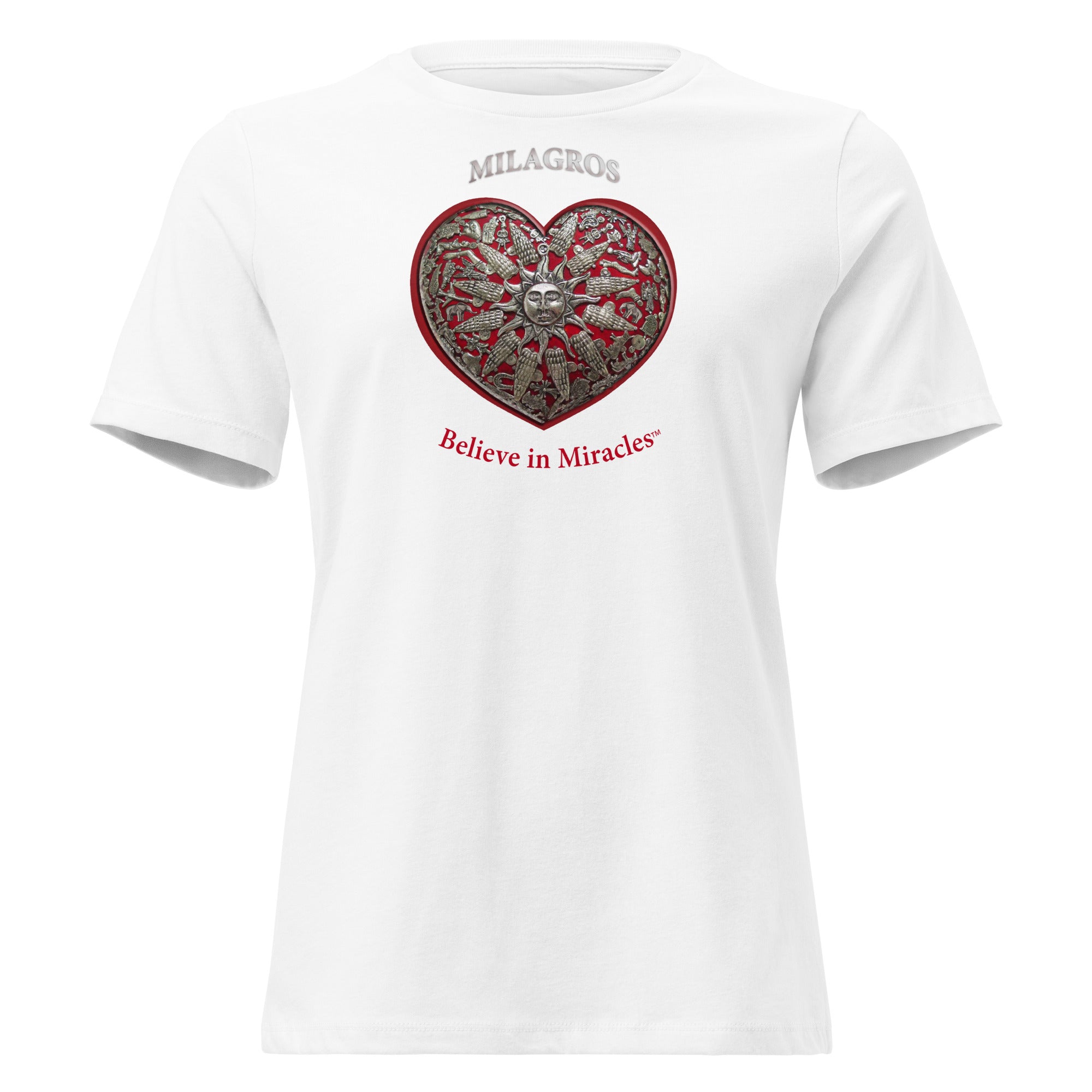 MILAGROS-Believe in Miracles relaxed Tee for Women