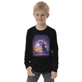 Wizard Kitten on All Hallows Eve - Youth Long Sleeve