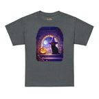 Wizard Kitten on All Hallows Eve - Youth Tee
