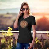 DOUBLE HAPPINESS Short Sleeve V-Neck Unisex