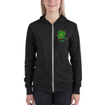 Charcoal Triblend Lucky Day Lightweight Zipper Hoodie