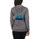 RIVER OF PROSPERITY Unisex zip hoodie