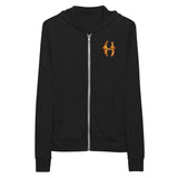 AMERICAN LUCK Zipper Hoodie - Lightweight Unisex