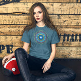 Unisex Flower of Life in Deep Teal