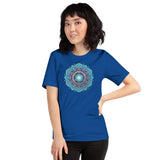 Star of David Flower, Royal Blue T'-shirt