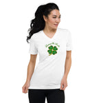 LUSCIOUS & LUCKY Short Sleeve V-Neck for Women