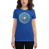 Star of David Flower, Royal Blue T'-shirt